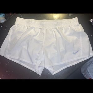 BRAND NEW!! White Nike Dri-Fit Shorts